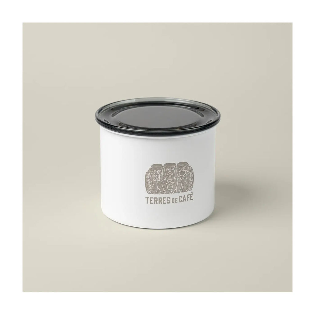 Airscape boîte hermétique Terres de Café blanche - 250 g - 1