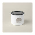 Airscape boîte hermétique Terres de Café blanche - 250 g - 1
