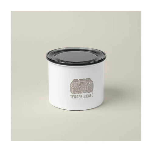 Airscape boîte hermétique Terres de Café blanche - 250 g - 1
