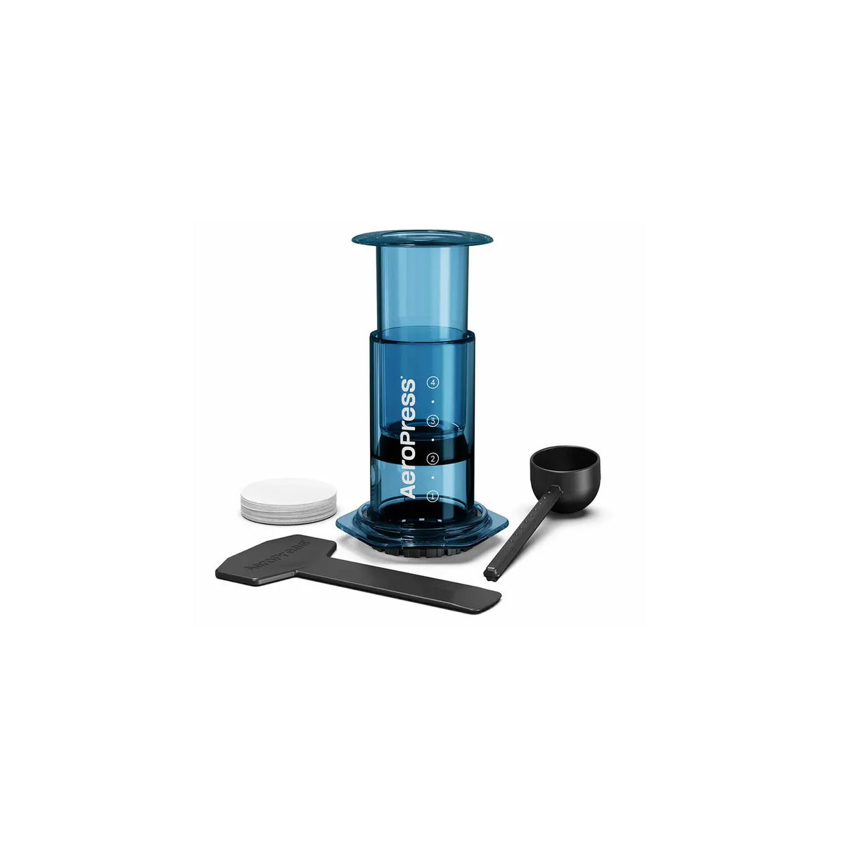 Cafetière Aeropress Clear - Bleue - 2