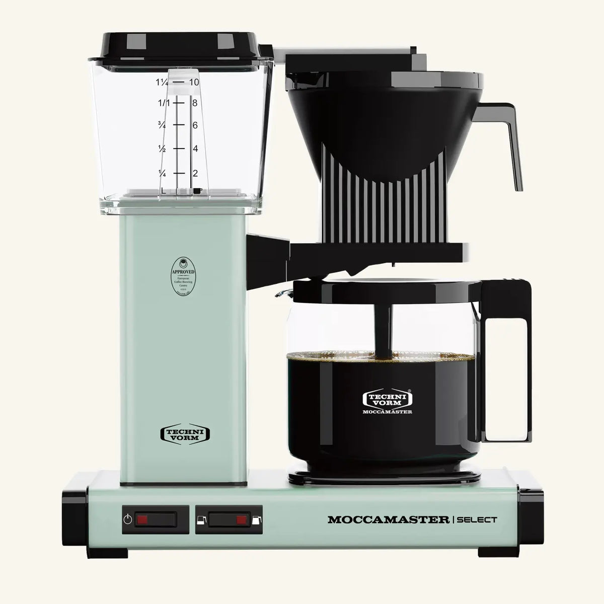 KBG 741 SELECT - Moccamaster Cafetière à filtre - Vert Pastel - 1